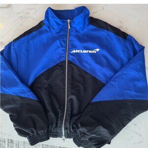 Rhude Mclaren Flight Jacket 'Black/Blue'